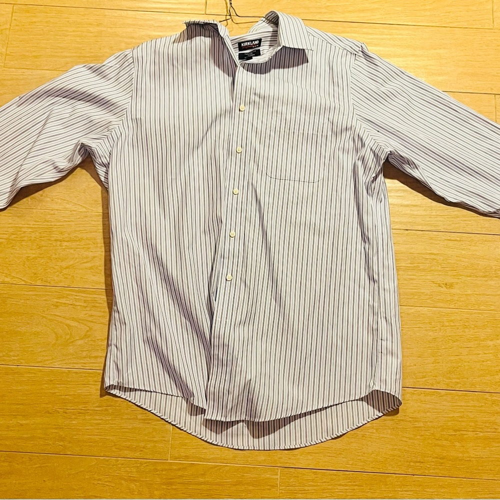 Kirkland button down collar shirt, non-iron XL